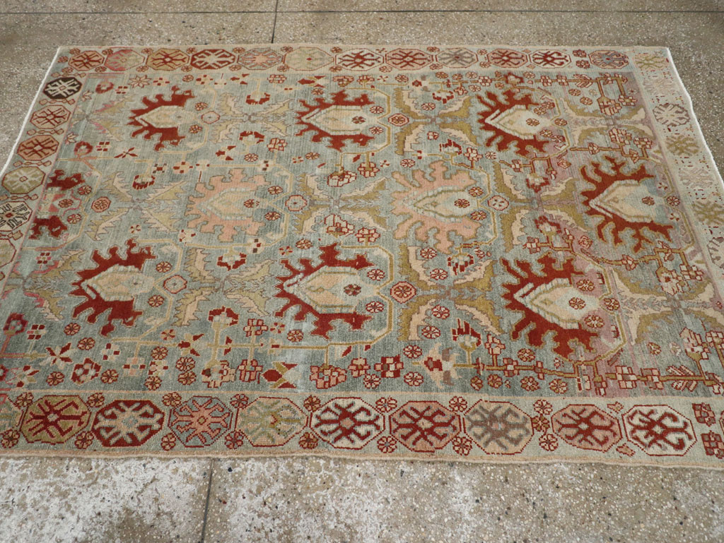 Antique Persian Malayer Rug, No.26397 - Staging