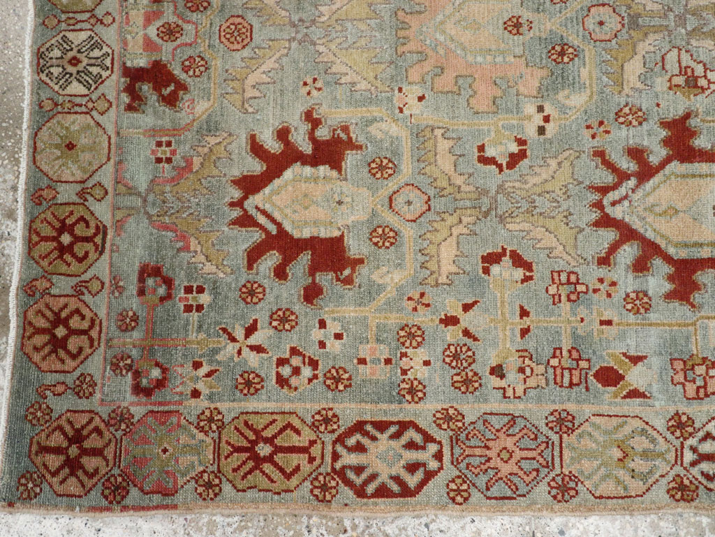 Antique Persian Malayer Rug, No.26397 - Staging