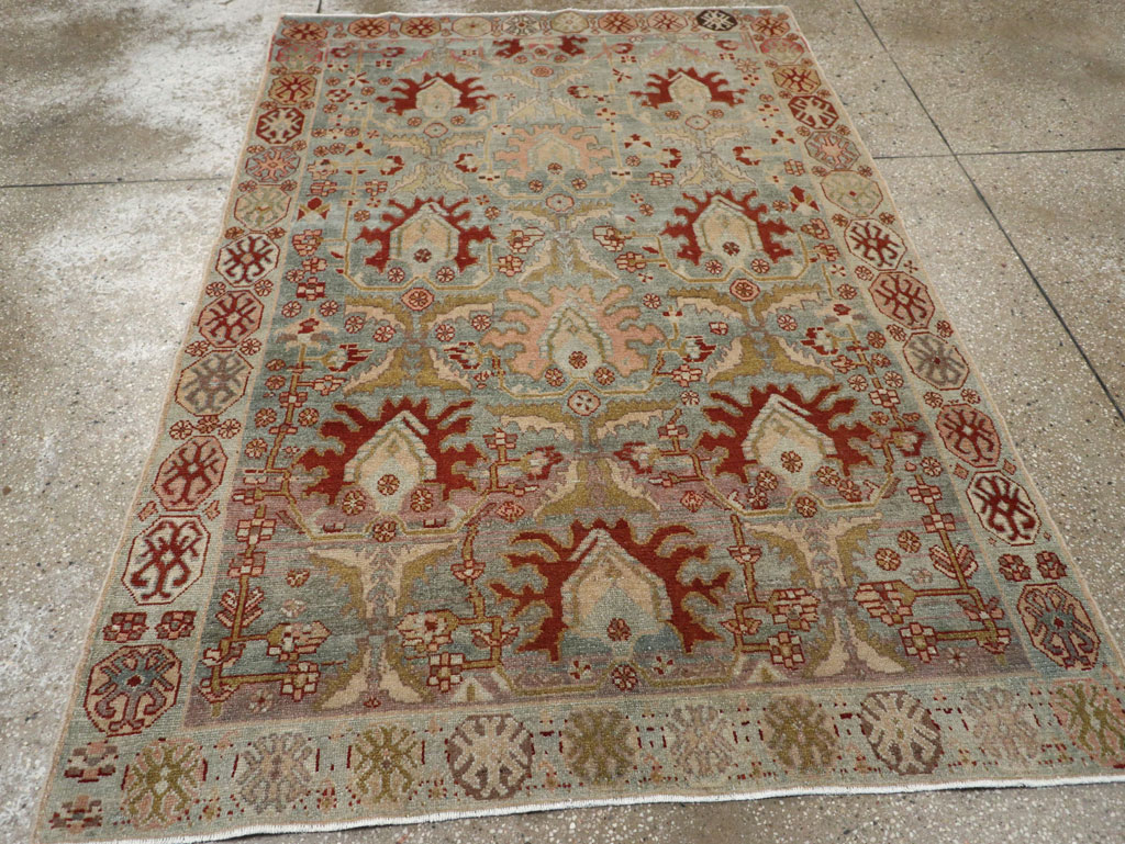 Antique Persian Malayer Rug, No.26397 - Staging
