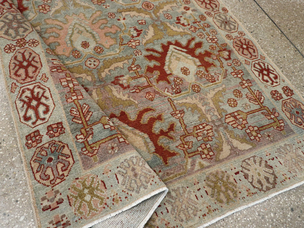 Antique Persian Malayer Rug, No.26397 - Staging