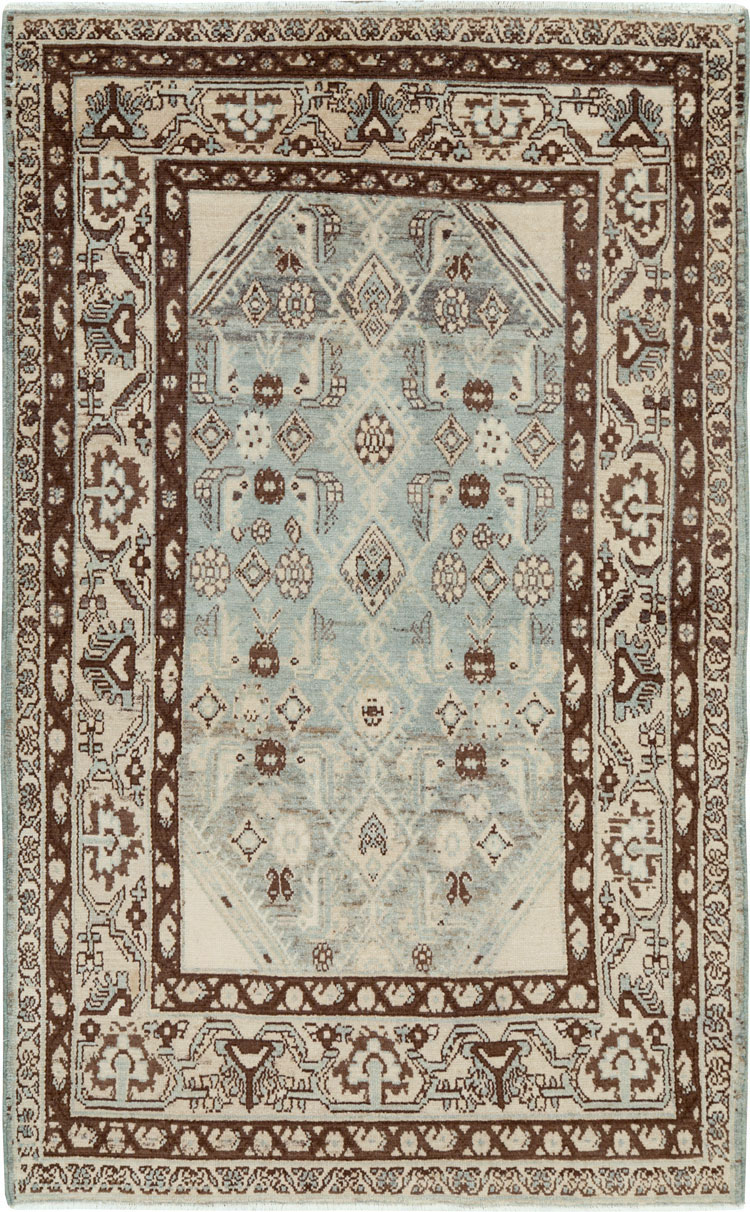 Vintage Persian Malayer Rug, No.26398 - Staging