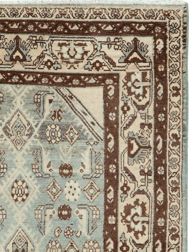 Vintage Persian Malayer Rug, No.26398 - Staging