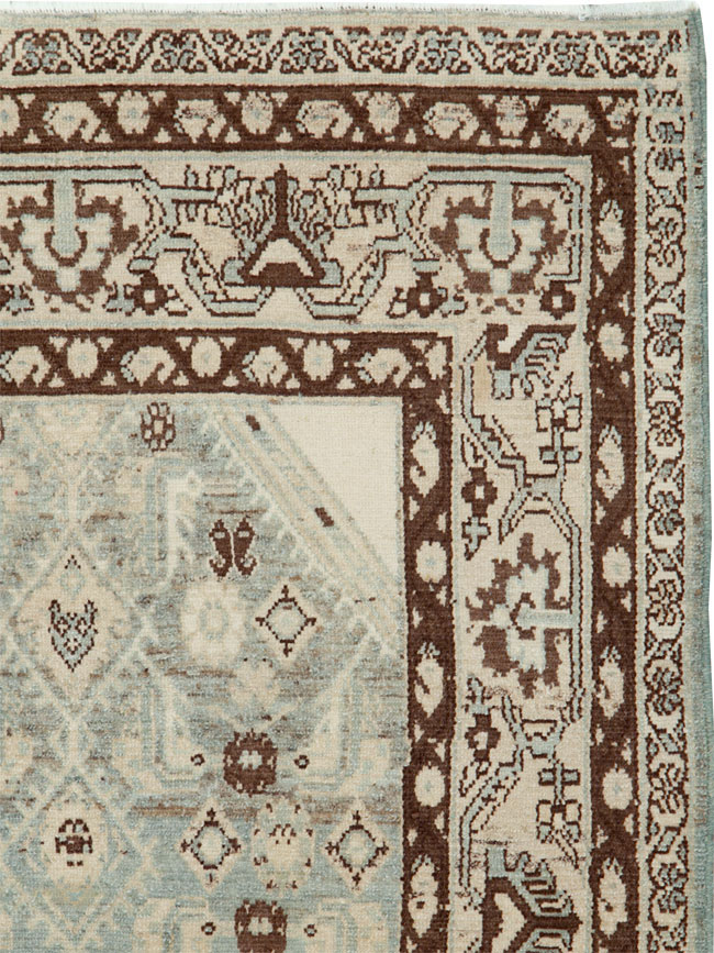 Vintage Persian Malayer Rug, No.26398 - Staging