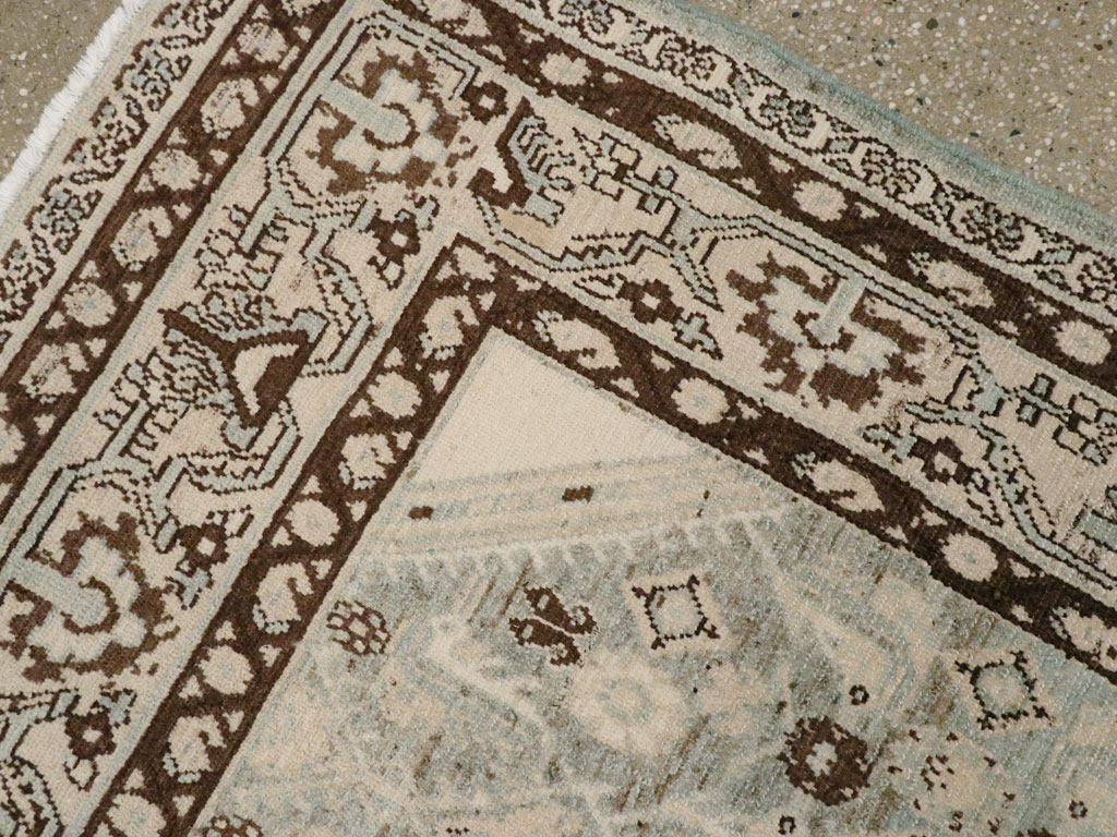 Vintage Persian Malayer Rug, No.26398 - Staging