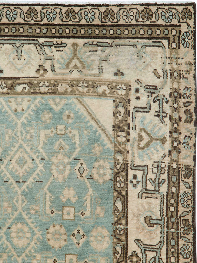 Vintage Persian Malayer Rug, No.26400 - Staging