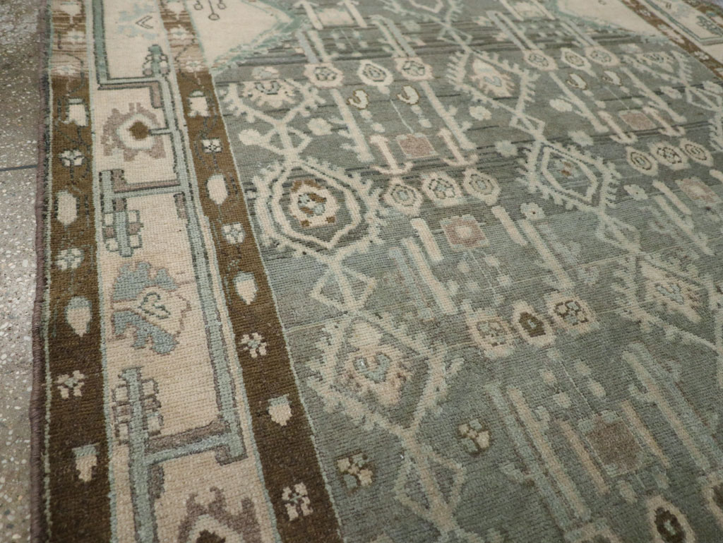 Vintage Persian Malayer Rug, No.26401 - Staging