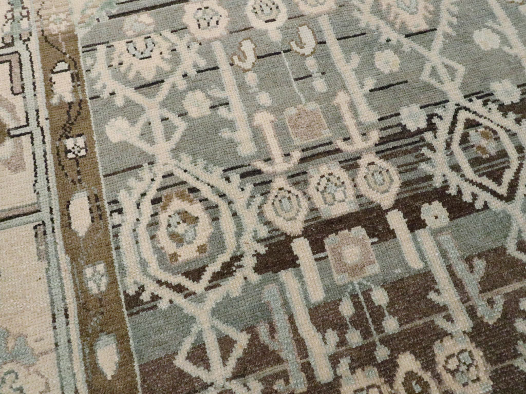 Vintage Persian Malayer Rug, No.26401 - Staging