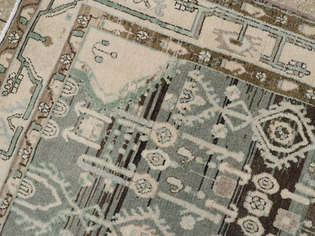 Vintage Persian Malayer Rug, No.26401 - Staging