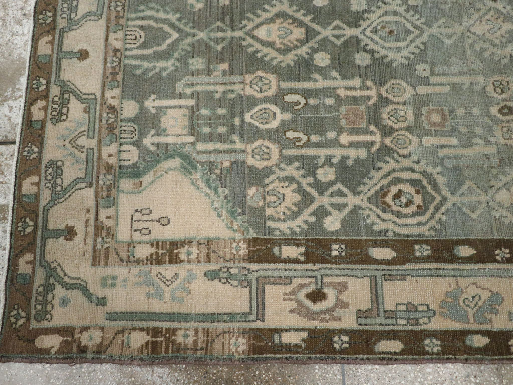 Vintage Persian Malayer Rug, No.26401 - Staging