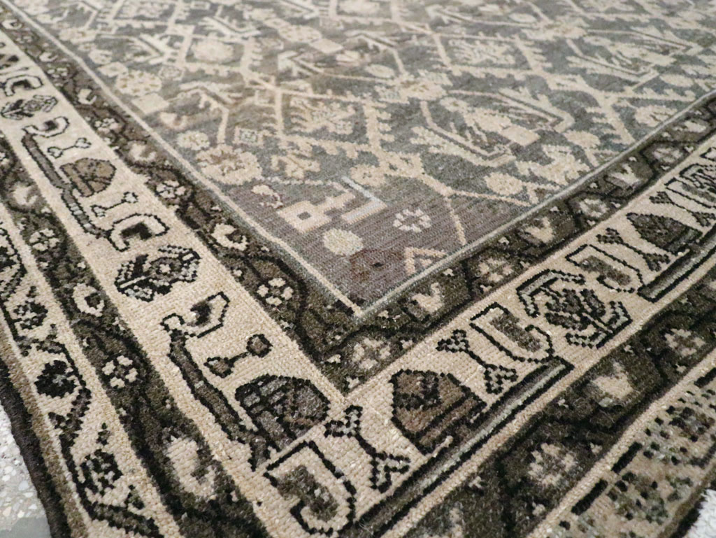 Vintage Persian Malayer Gallery Carpet, No.26403 - Staging