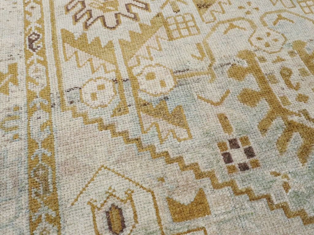 Vintage Persian Malayer Rug (Pair: 1 of 2), No.26410 - Staging