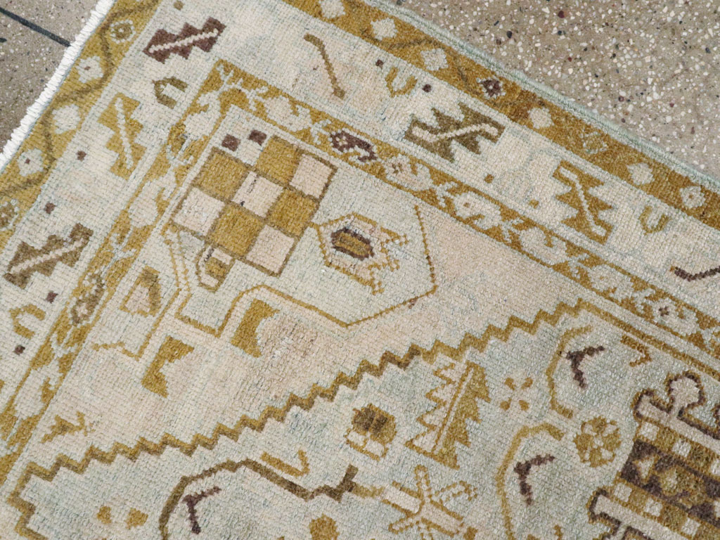 Vintage Persian Malayer Rug (Pair: 1 of 2), No.26410 - Staging