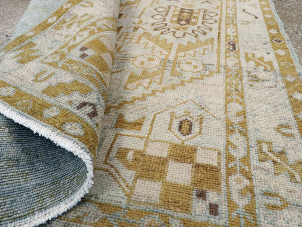 Vintage Persian Malayer Rug (Pair: 1 of 2), No.26410 - Staging