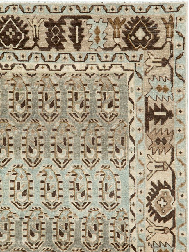 Vintage Persian Malayer Rug, No.26411 - Staging