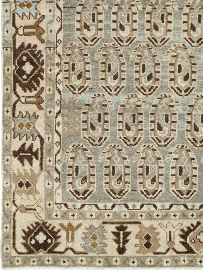 Vintage Persian Malayer Rug, No.26411 - Staging