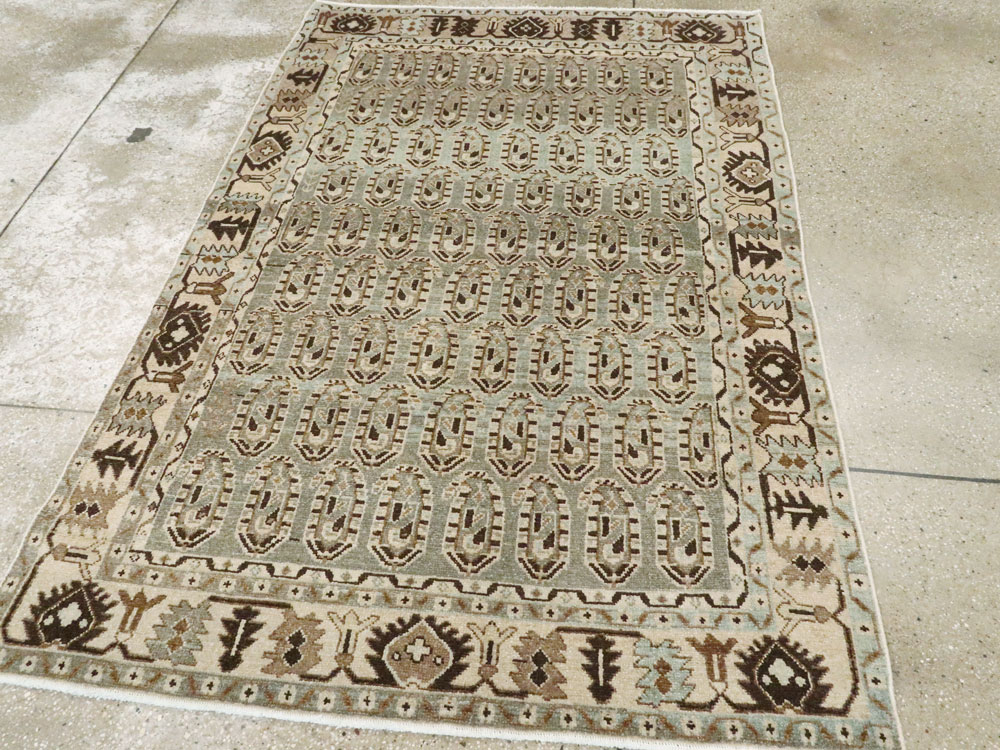 Vintage Persian Malayer Rug, No.26411 - Staging