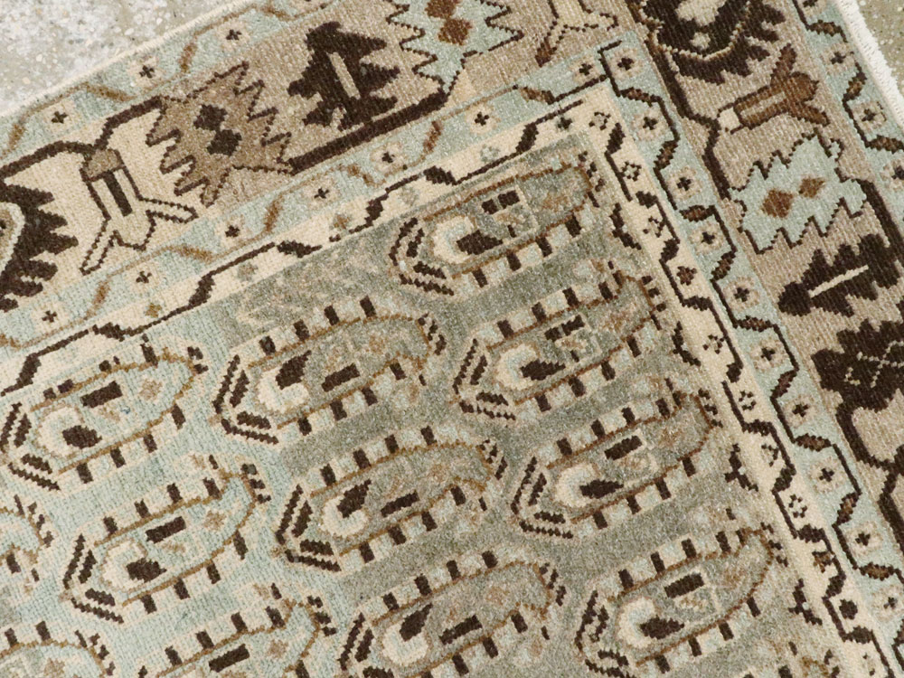 Vintage Persian Malayer Rug, No.26411 - Staging