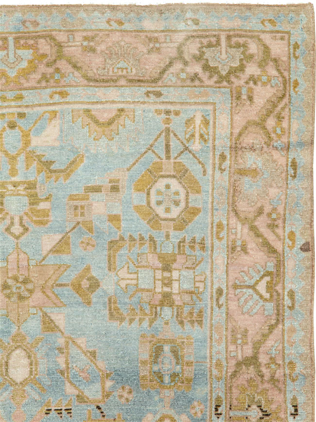 Vintage Persian Malayer Rug, No.26416 - Staging