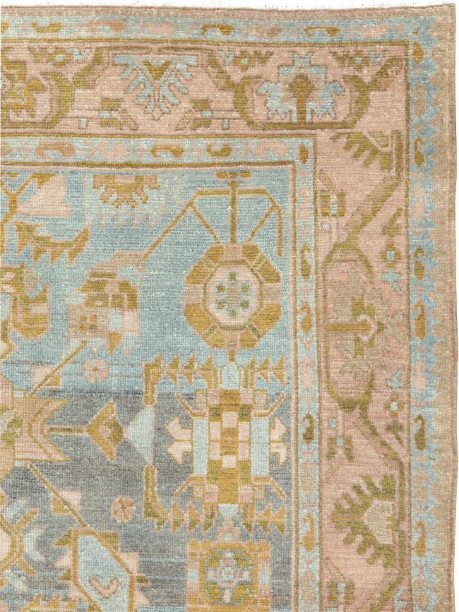 Vintage Persian Malayer Rug, No.26416 - Staging