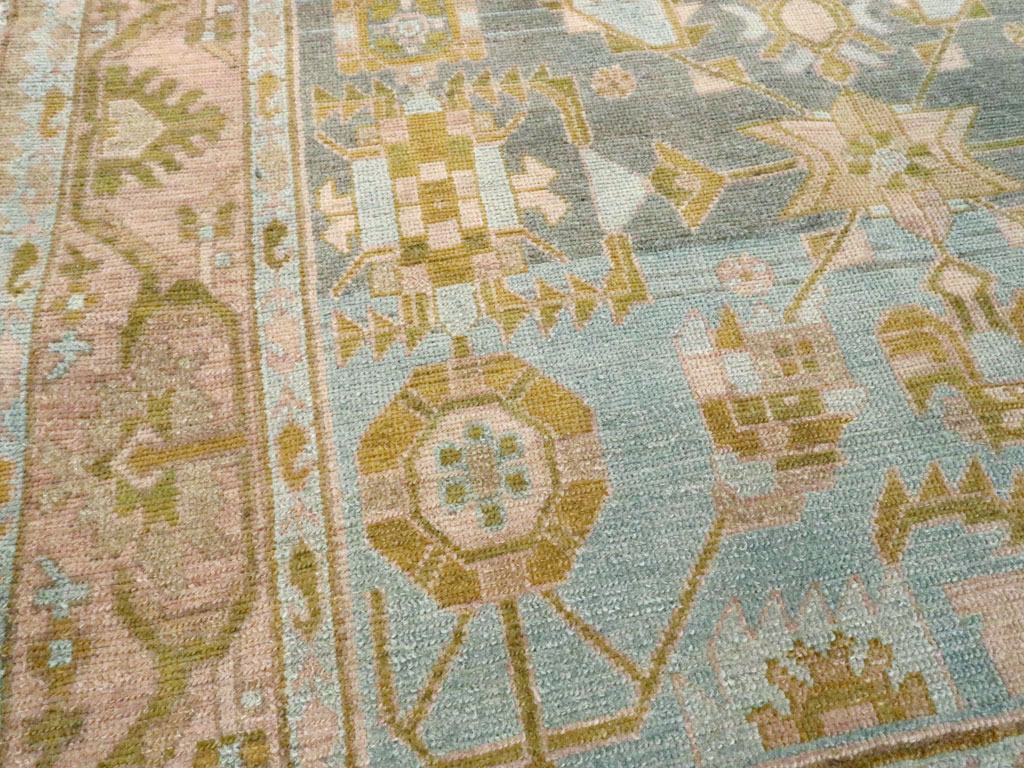 Vintage Persian Malayer Rug, No.26416 - Staging