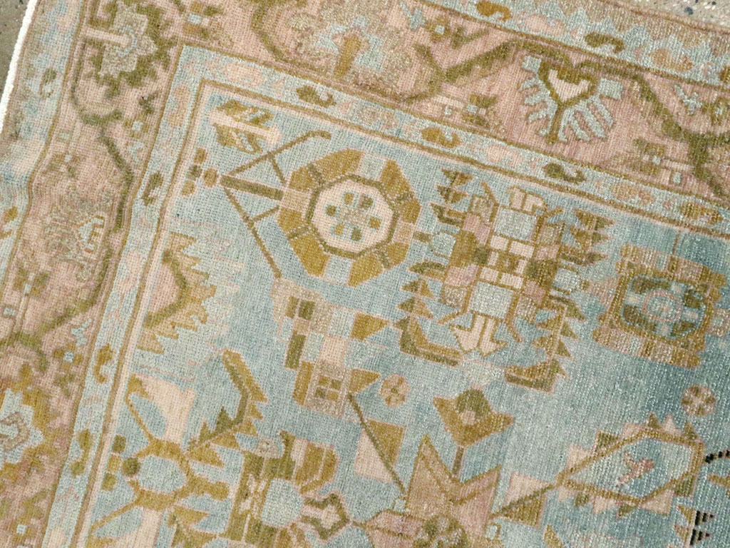 Vintage Persian Malayer Rug, No.26416 - Staging