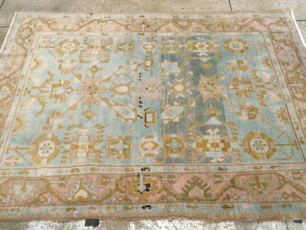 Vintage Persian Malayer Rug, No.26416 - Staging
