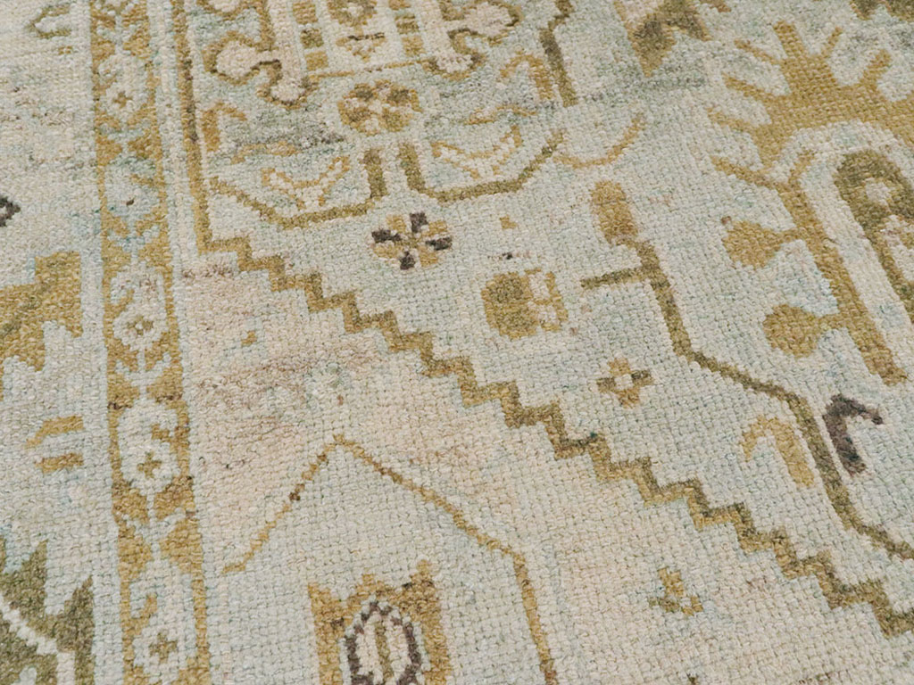 Vintage Persian Malayer Rug (Pair: 2 of 2), No.26419 - Staging