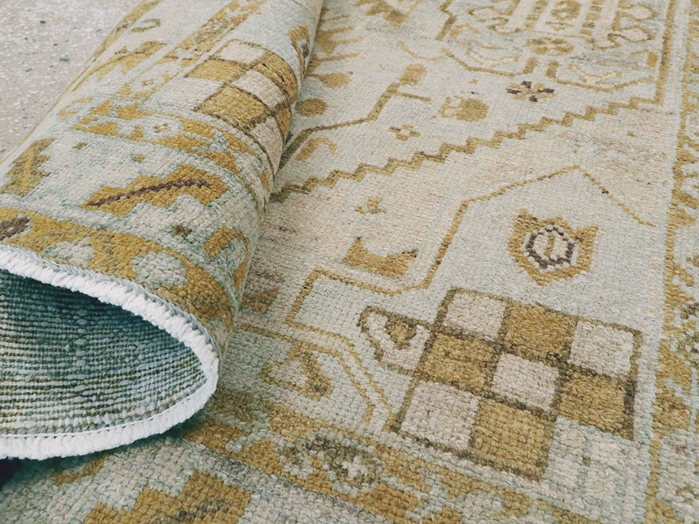 Vintage Persian Malayer Rug (Pair: 2 of 2), No.26419 - Staging