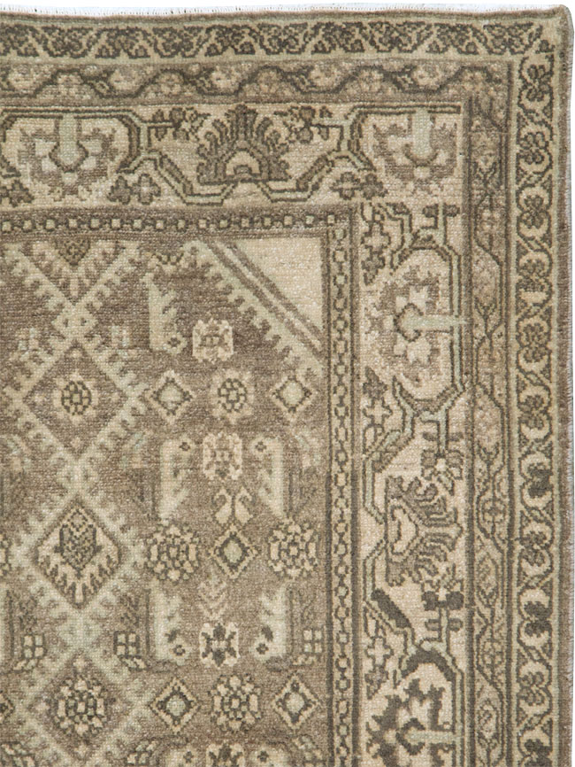 Vintage Persian Malayer Rug, No.26420 - Staging