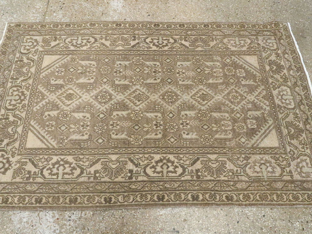 Vintage Persian Malayer Rug, No.26420 - Staging