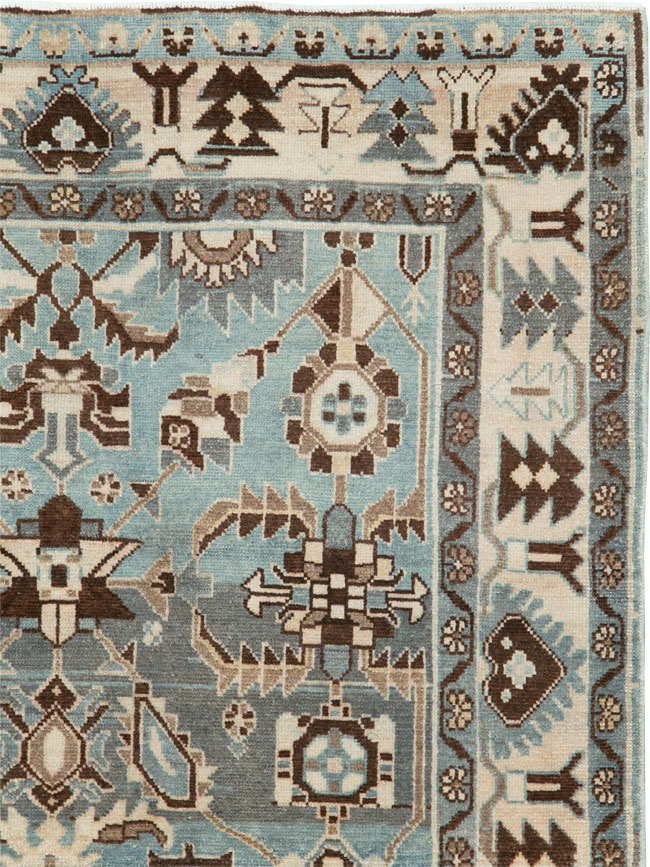 Vintage Persian Malayer Rug, No.26422 - Staging