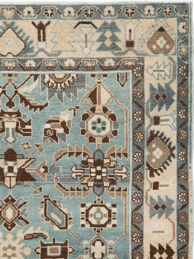 Vintage Persian Malayer Rug, No.26422 - Staging