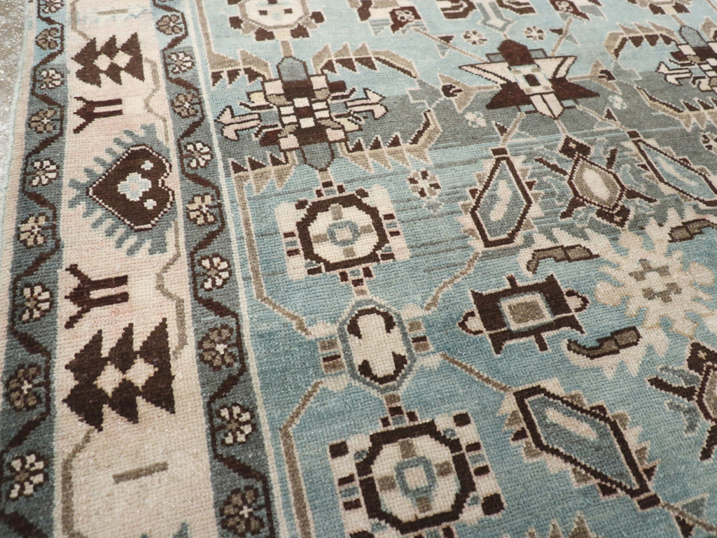 Vintage Persian Malayer Rug, No.26422 - Staging