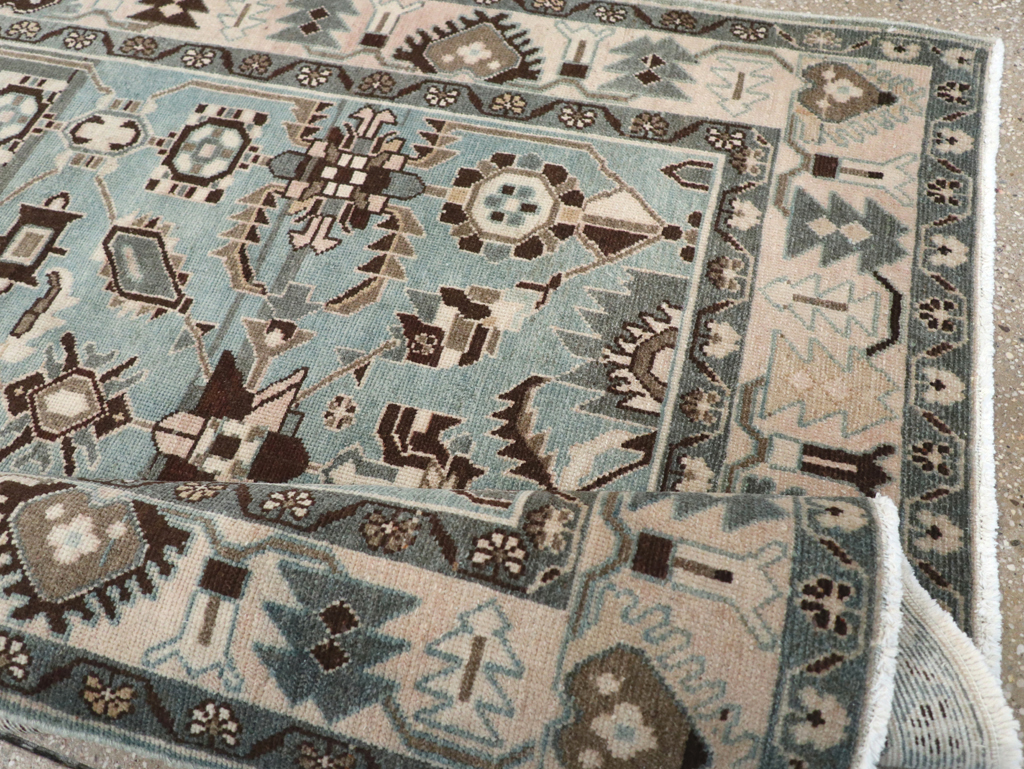 Vintage Persian Malayer Rug, No.26422 - Staging