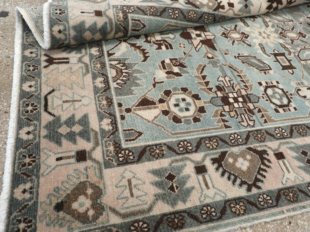 Vintage Persian Malayer Rug, No.26422 - Staging