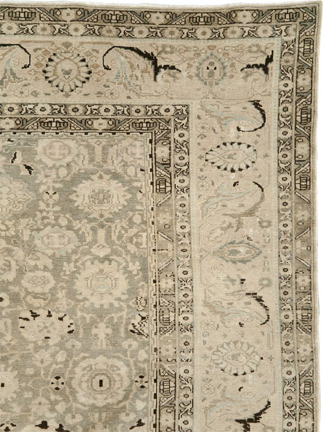Vintage Persian Malayer Room Size Carpet, No.26424 - Staging