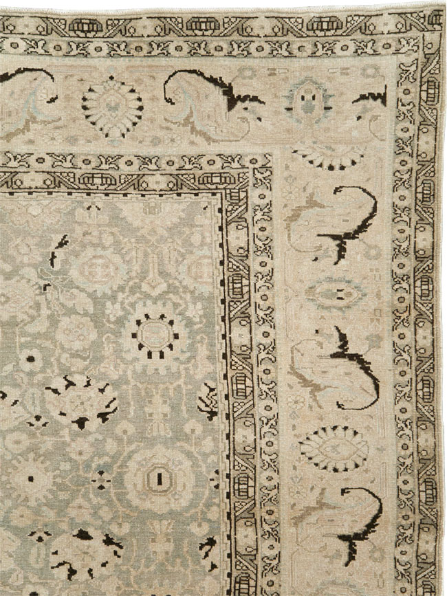 Vintage Persian Malayer Room Size Carpet, No.26424 - Staging