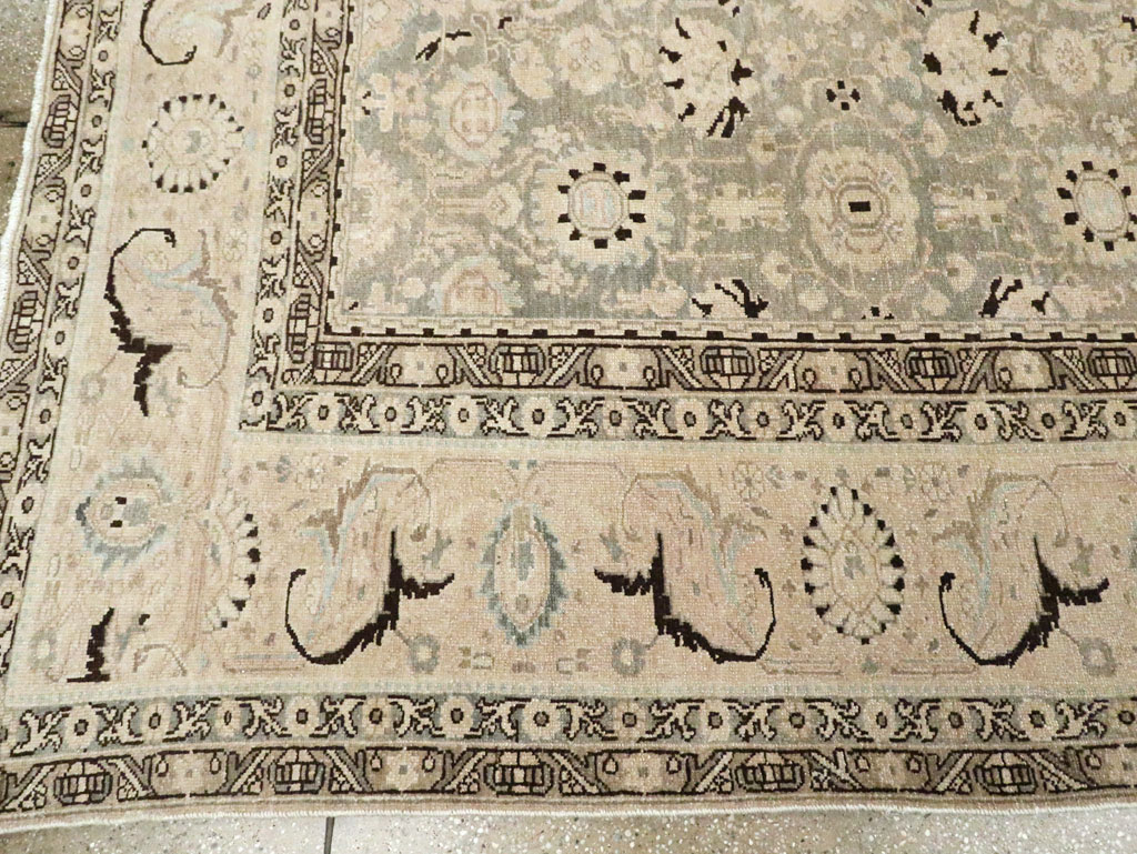 Vintage Persian Malayer Room Size Carpet, No.26424 - Staging