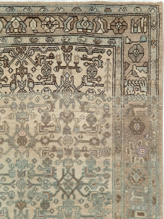 Vintage Persian Malayer Rug, No.26425 - Staging