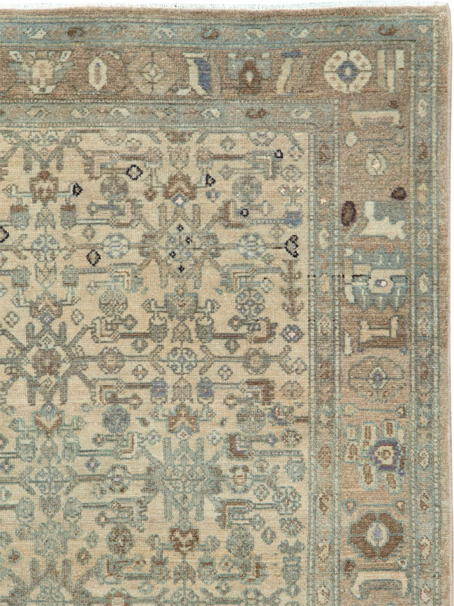 Vintage Persian Malayer Rug, No.26425 - Staging