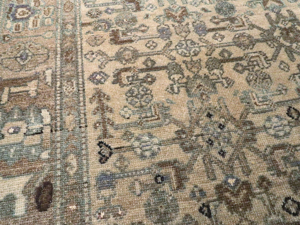 Vintage Persian Malayer Rug, No.26425 - Staging