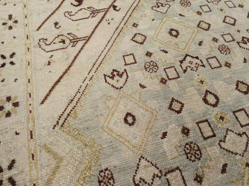 Vintage Persian Malayer Rug, No.26426 - Staging