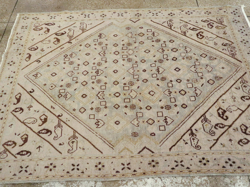 Vintage Persian Malayer Rug, No.26426 - Staging