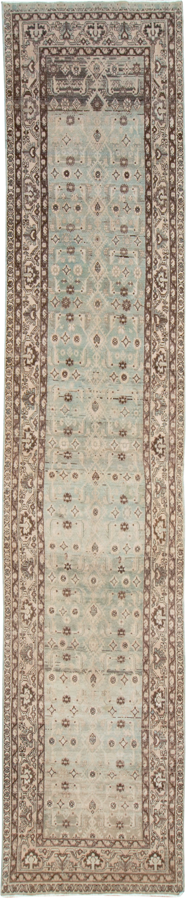 Antique Persian Malayer Runner, No.26428 - Staging