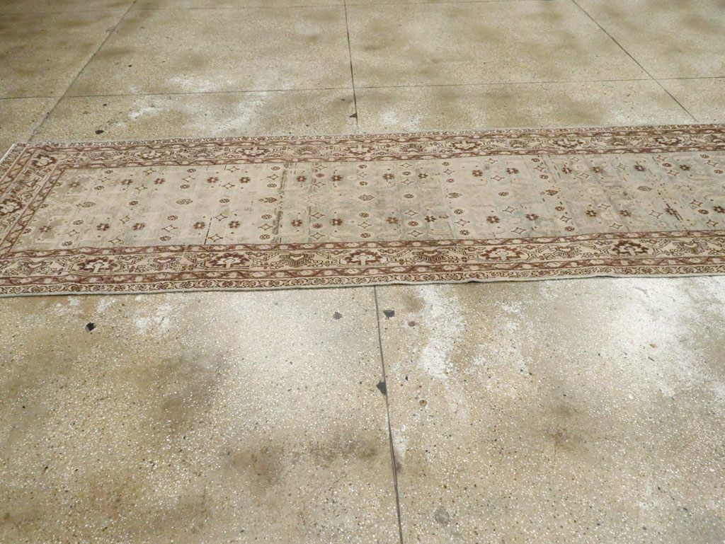 Antique Persian Malayer Runner, No.26428 - Staging