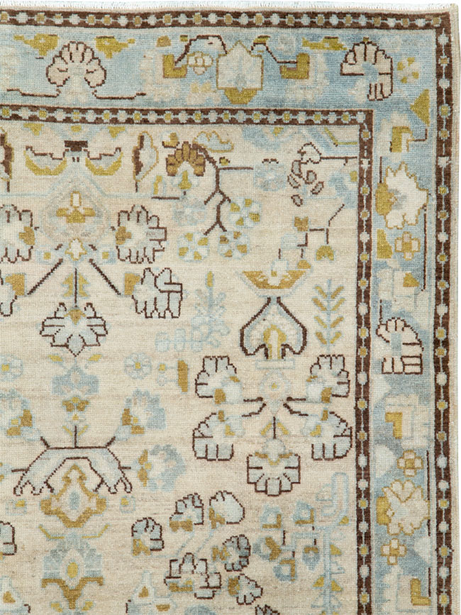 Vintage Persian Malayer Rug, No.26429 - Staging