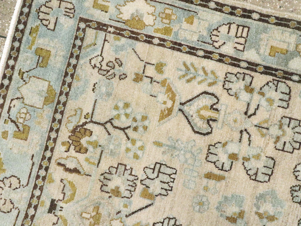 Vintage Persian Malayer Rug, No.26429 - Staging