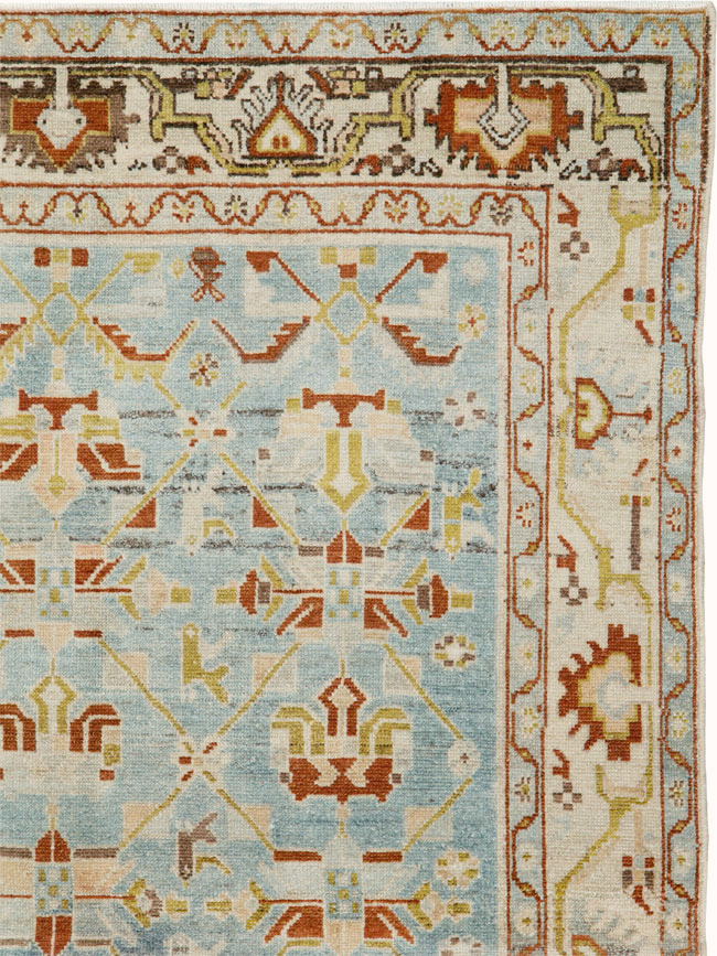 Vintage Persian Malayer Rug, No.26433 - Staging