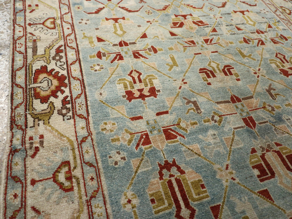 Vintage Persian Malayer Rug, No.26433 - Staging