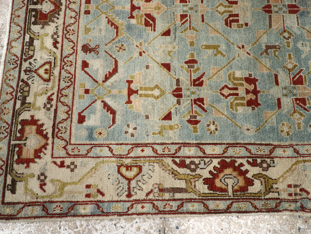 Vintage Persian Malayer Rug, No.26433 - Staging